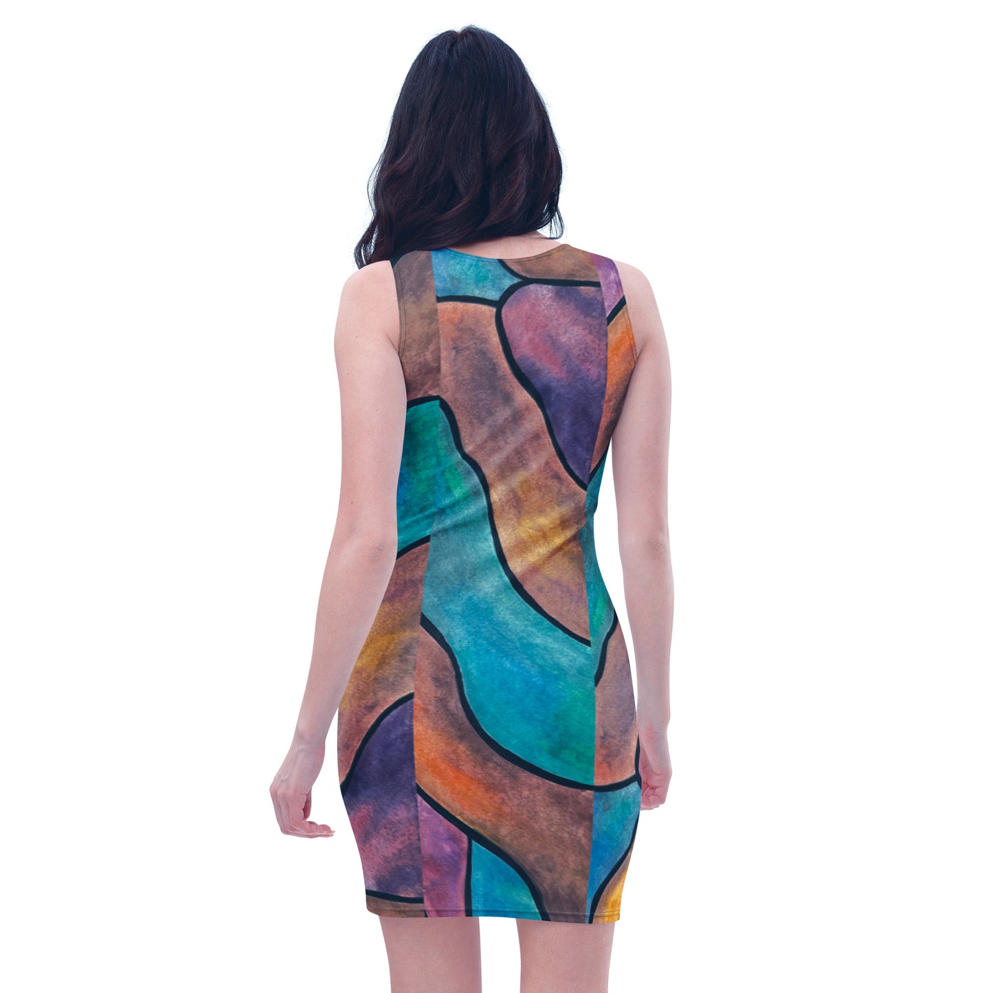Shoreline Stone Womens Fitted Dress