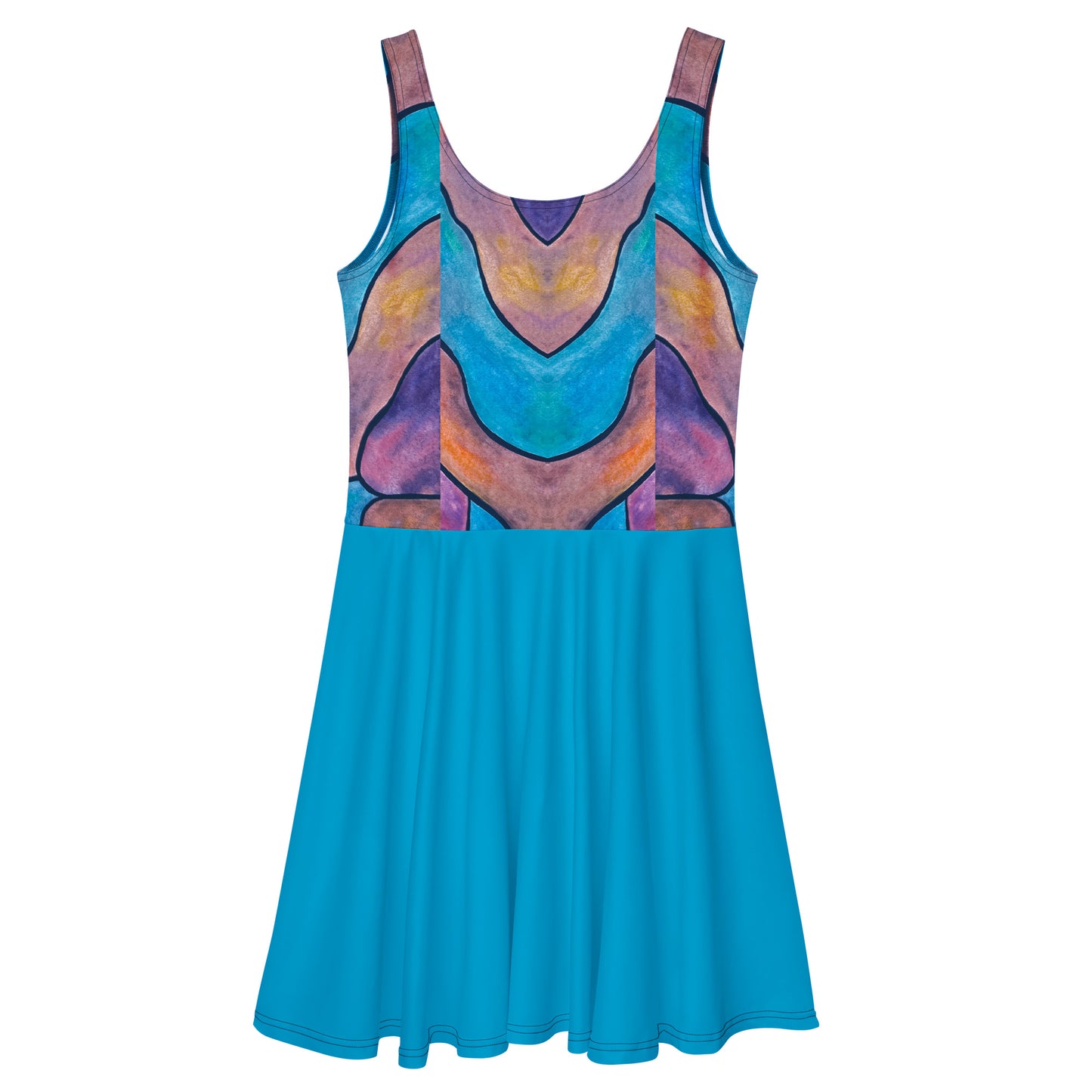 Shoreline Stone Skater Dress