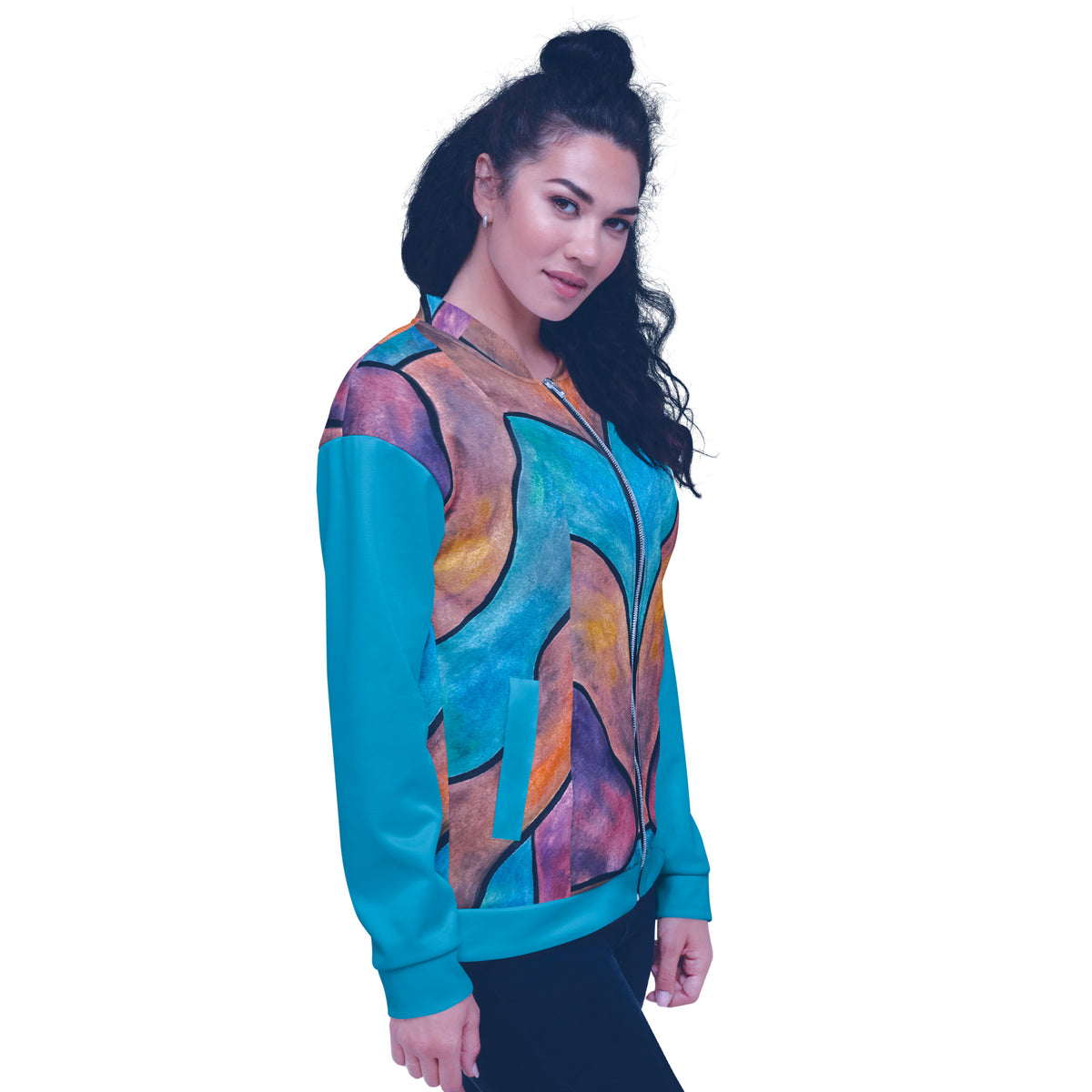 Shoreline Stone Unisex Bomber Jacket